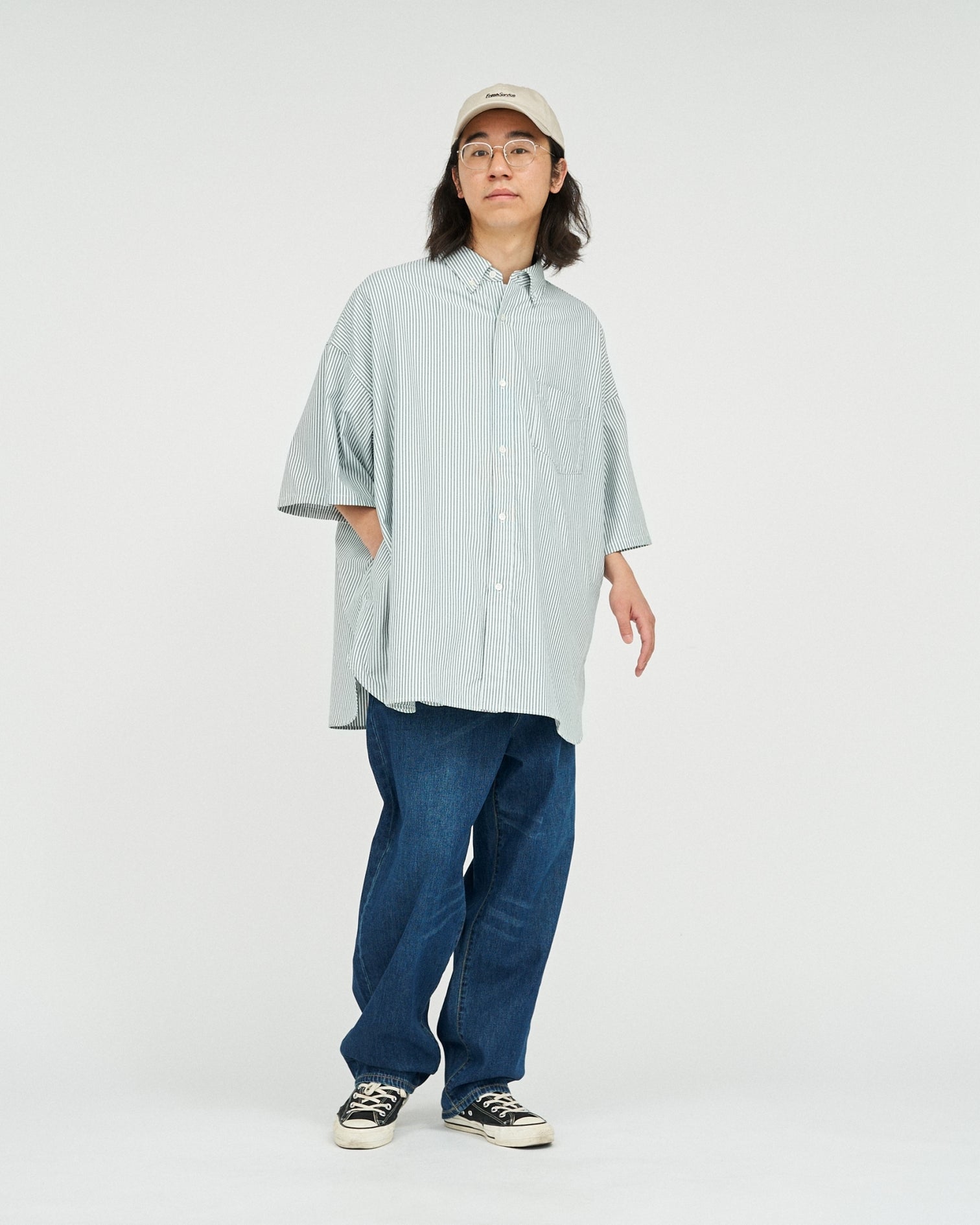 FreshService DRY OXFORD CORPORATE S/S B.D. SHIRT / 短襯衫