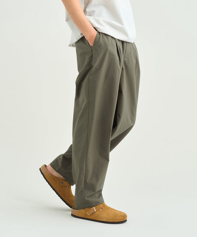 NANGA DotAir® COMFY TUCK TAPERED PANTS / 涼感透氣 DotAir® 錐形打褶長褲