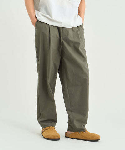 NANGA DotAir® COMFY TUCK TAPERED PANTS / 涼感透氣 DotAir® 錐形打褶長褲