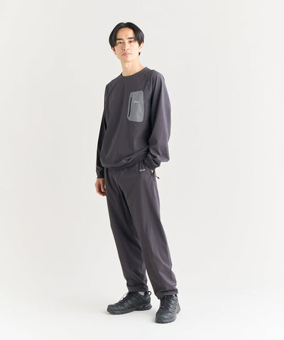 NANGA HYBRID FLEX L/S TOPS / 城市機能混合結構長袖T恤