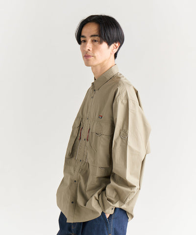 NANGA MOUNTAIN FIELD SHIRT(MEN) / 機能山系長袖襯衫(日本直營店限定)