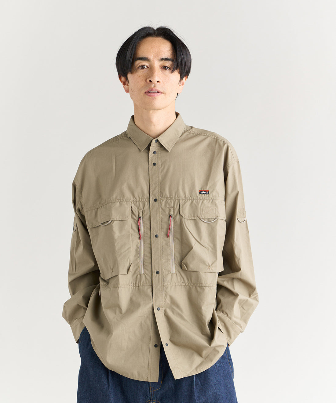NANGA MOUNTAIN FIELD SHIRT(MEN) / 機能山系長袖襯衫(日本直營店限定)