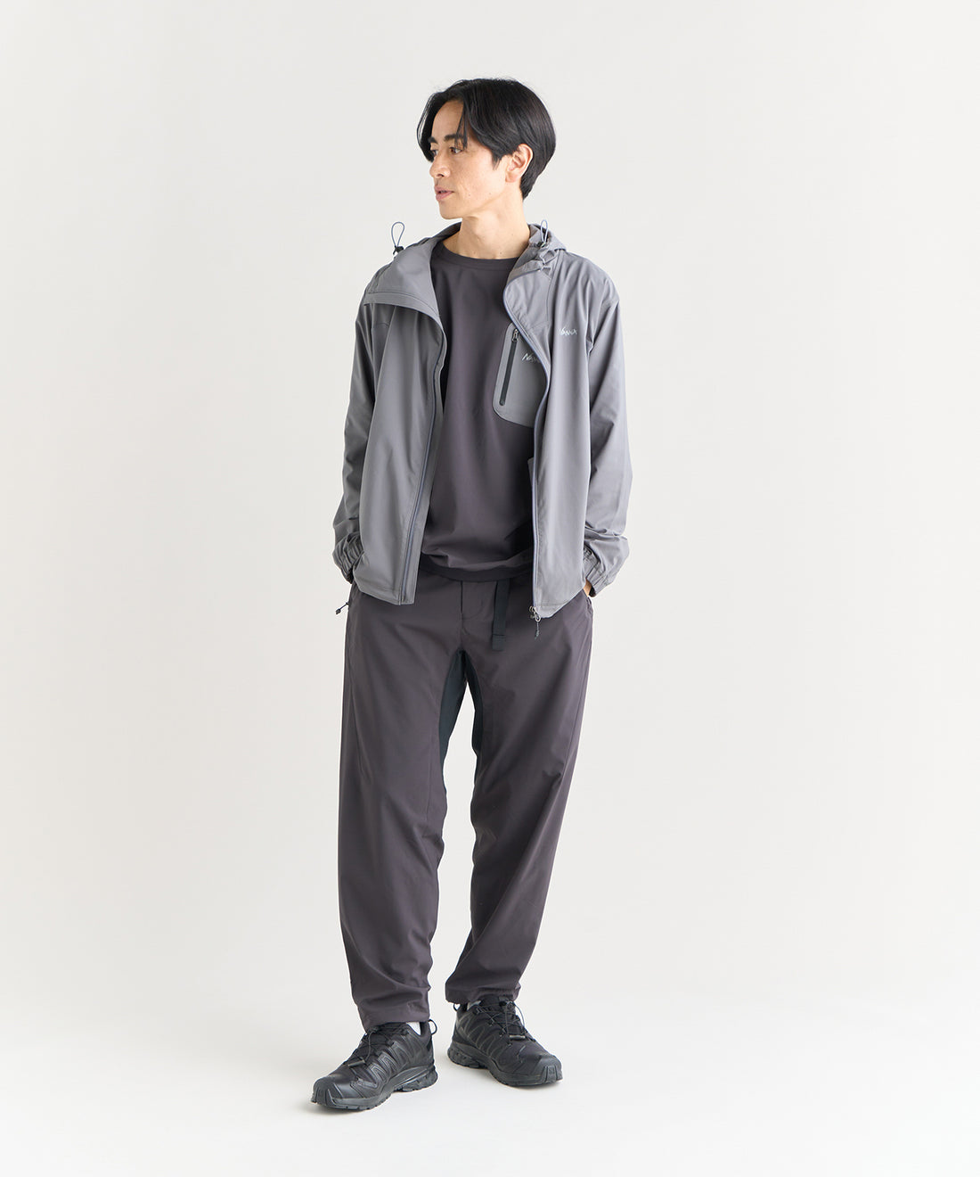 NANGA HYBRID FLEX ZIP BLOUSON / 城市機能混合結構拉鍊外套