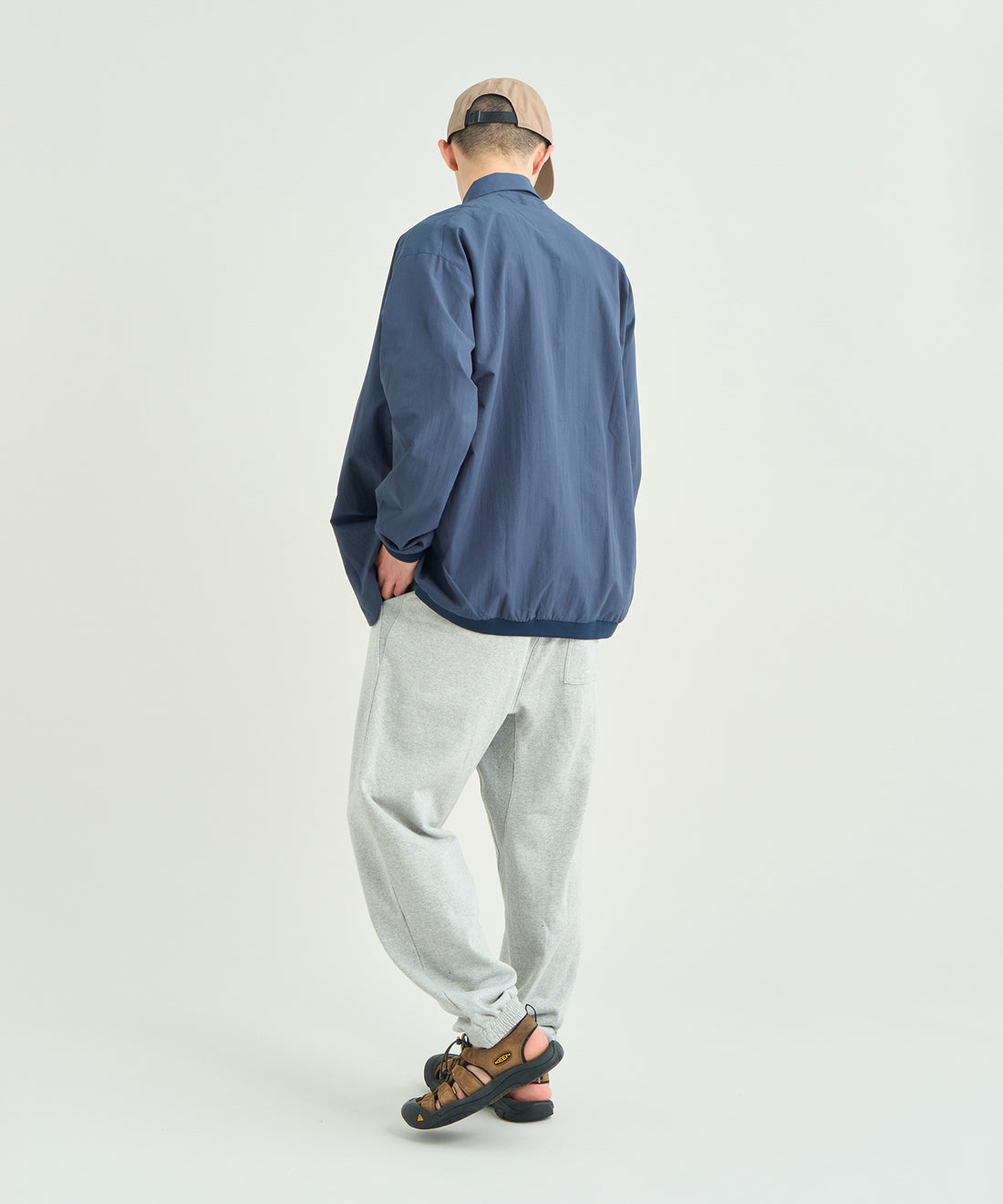 NANGA DotAir® COMFY CARDIGAN / 輕量透氣 DotAir® 無領機能開襟外套（日本直營店限定）