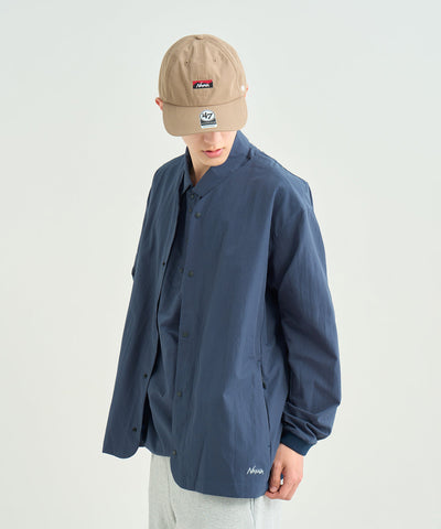 NANGA DotAir® COMFY CARDIGAN / 輕量透氣 DotAir® 無領機能開襟外套（日本直營店限定）