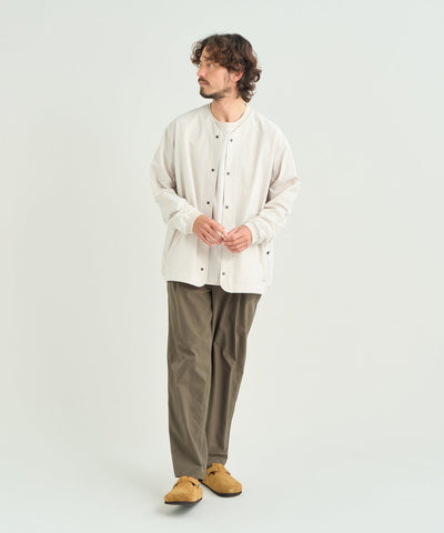 NANGA DotAir® COMFY CARDIGAN / 輕量透氣 DotAir® 無領機能開襟外套（日本直營店限定）