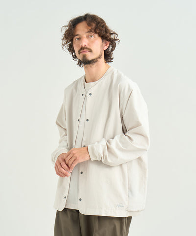 NANGA DotAir® COMFY CARDIGAN / 輕量透氣 DotAir® 無領機能開襟外套（日本直營店限定）