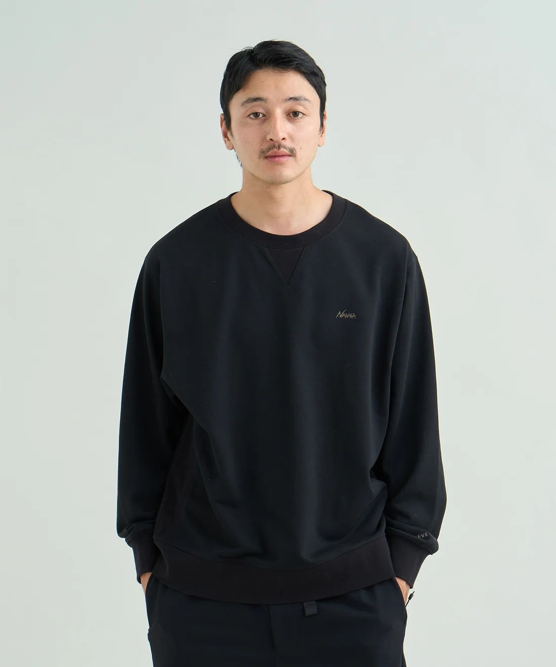 NANGA / DRY MIX TERRY CREW SWEAT 速乾毛圈圓領衛衣