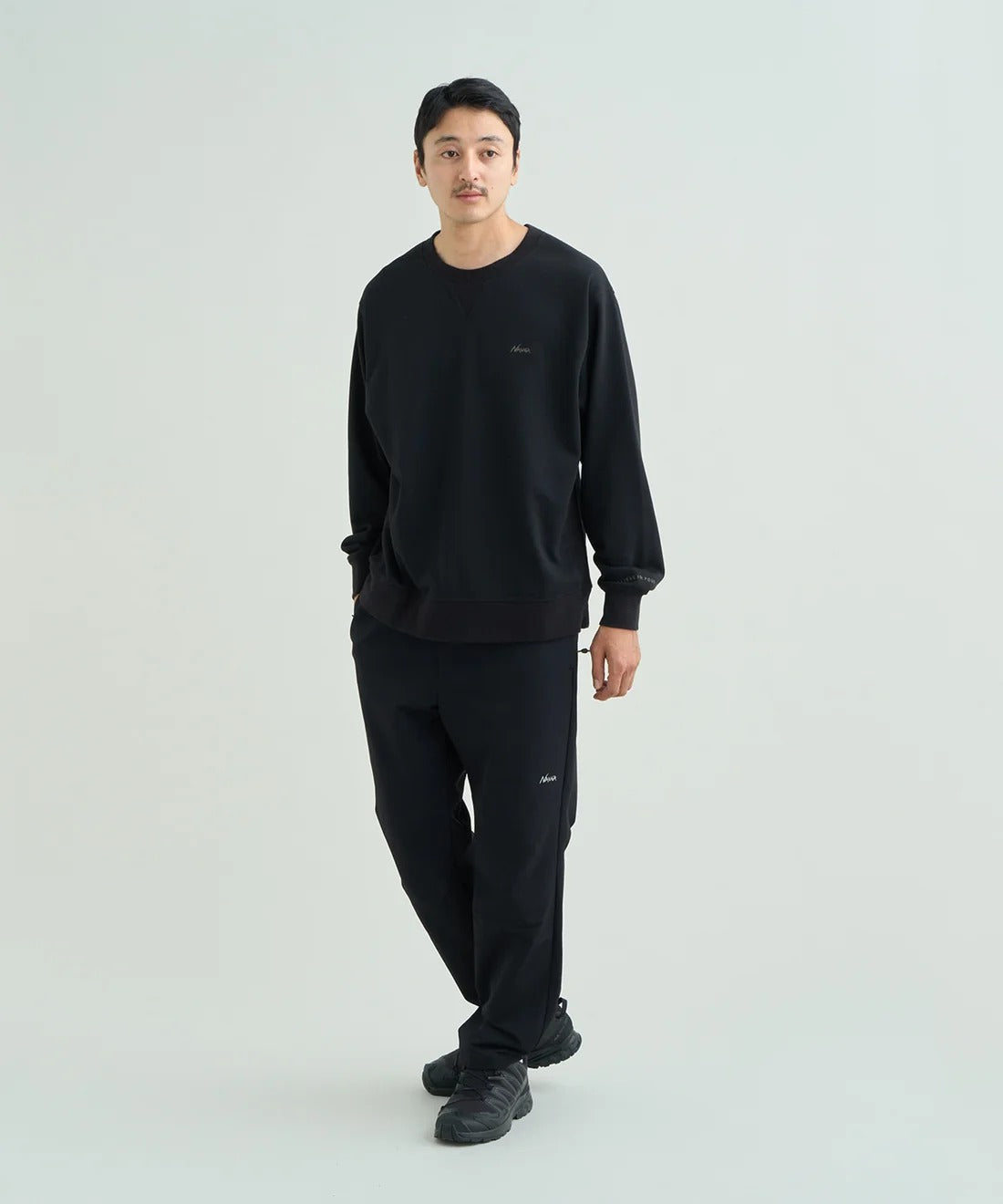 NANGA / DRY MIX TERRY CREW SWEAT 速乾毛圈圓領衛衣