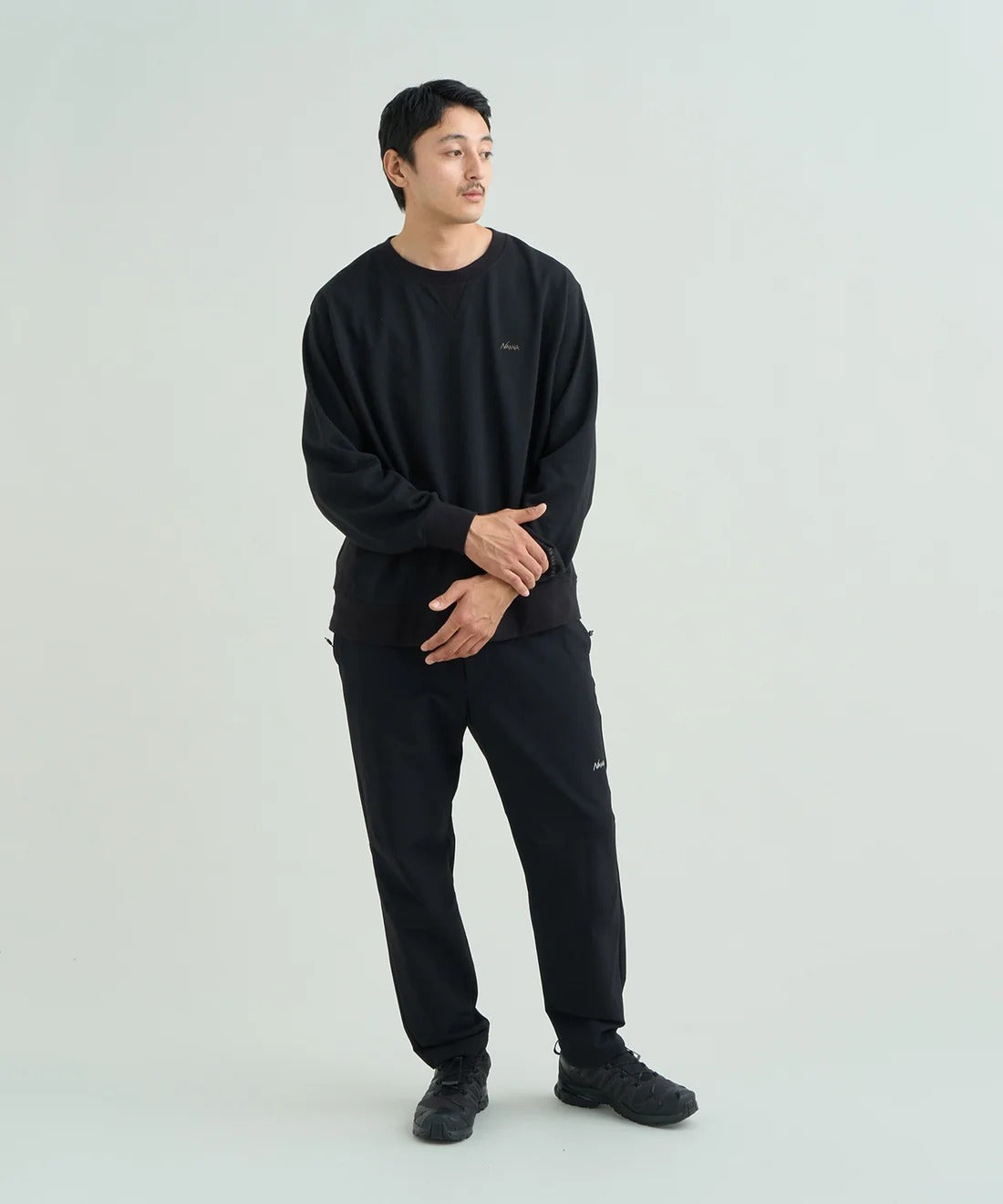 NANGA / DRY MIX TERRY CREW SWEAT 速乾毛圈圓領衛衣