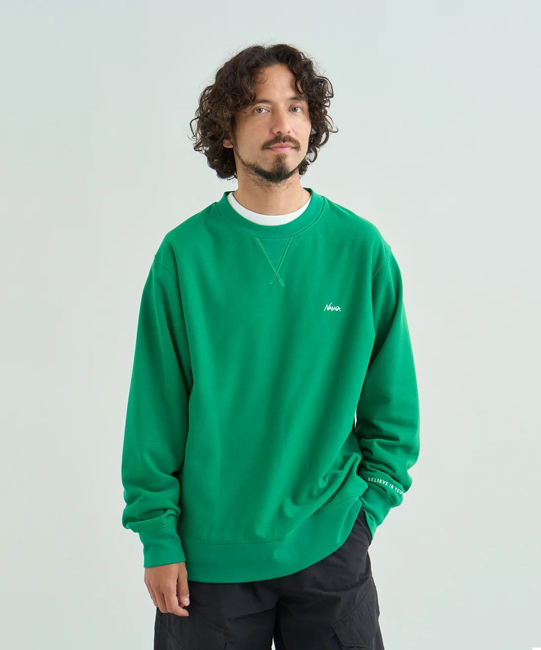 NANGA / DRY MIX TERRY CREW SWEAT 速乾毛圈圓領衛衣