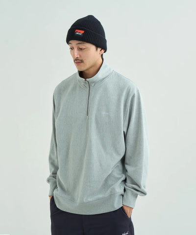 NANGA / DRY MIX TERRY HALF ZIP SWEAT 速乾毛圈半拉鍊立領衛衣