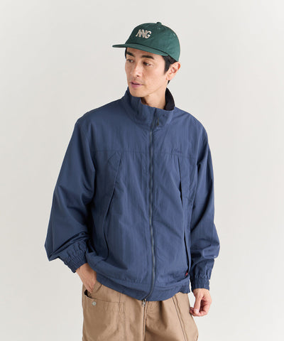 NANGA NYLON TUSSER TRACK JACKET /輕量防潑水  立領機能外套