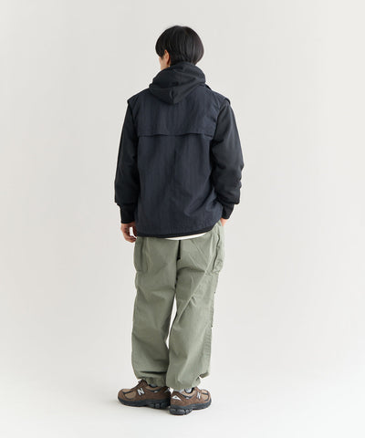 NANGA NYLON TUSSER TRACK VEST / 輕量防風  戶外機能背心