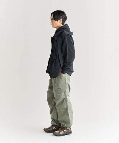 NANGA NYLON TUSSER TRACK VEST / 輕量防風  戶外機能背心