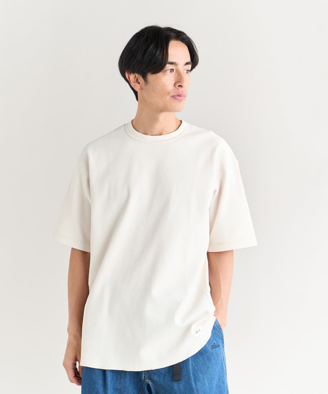 NANGA AIRFLEXR WAFFLE S/S TEE / 機能華夫格短袖T恤