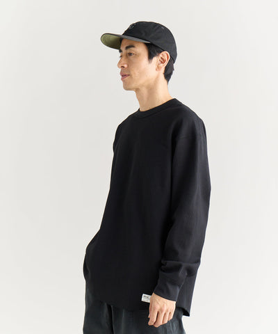 NANGA AIRFLEXR WAFFLE L/S TEE / 機能華夫格長袖T恤