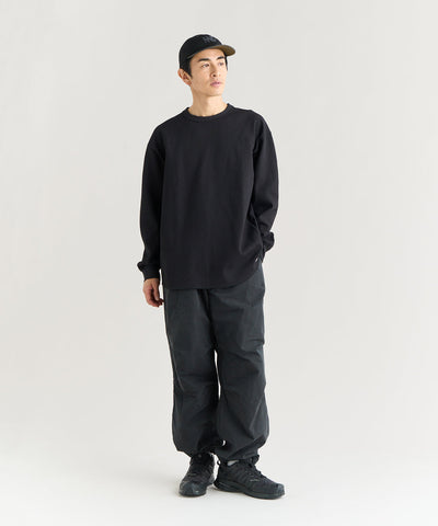 NANGA AIRFLEXR WAFFLE L/S TEE / 機能華夫格長袖T恤