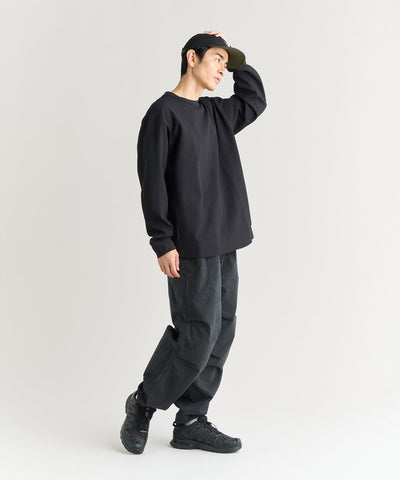 NANGA AIRFLEXR WAFFLE L/S TEE / 機能華夫格長袖T恤