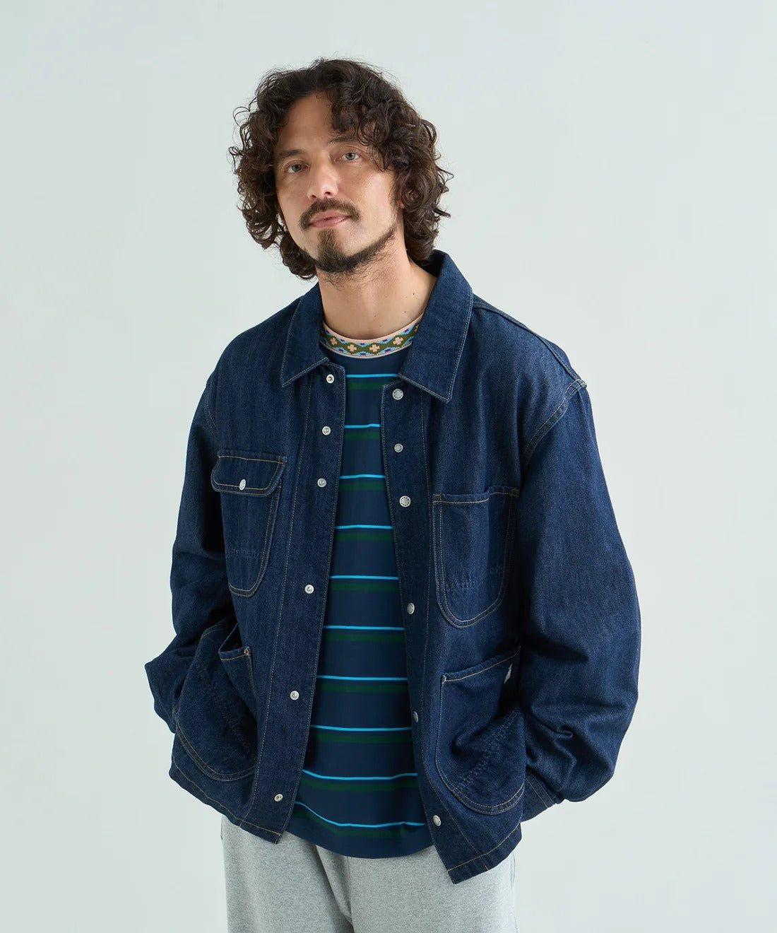 NANGA / CORDURA DENIM COVERALL 丹寧工裝外套