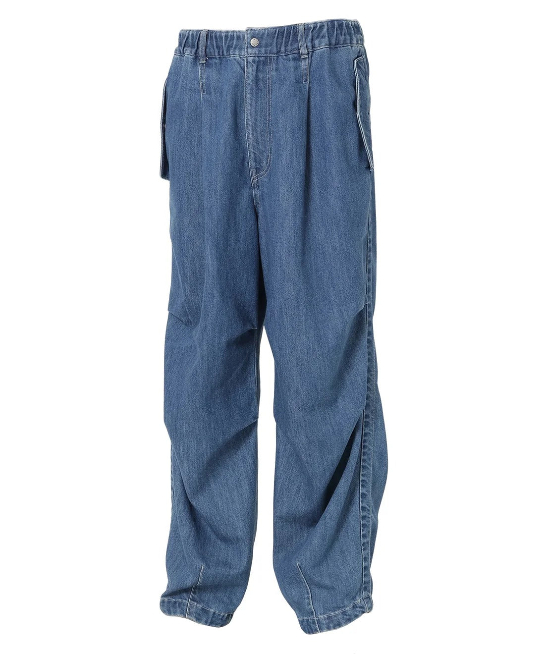 NANGA / CORDURA DENIM RELAX EASY PANTS 丹寧寬鬆鬆緊長褲