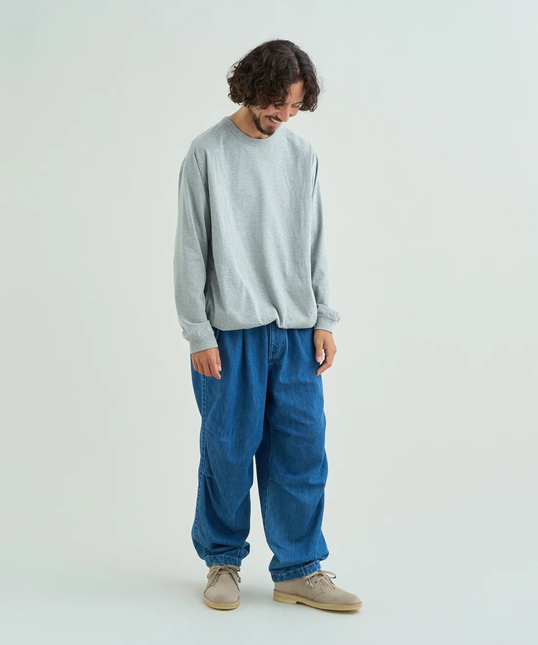 NANGA / CORDURA DENIM RELAX EASY PANTS 丹寧寬鬆鬆緊長褲