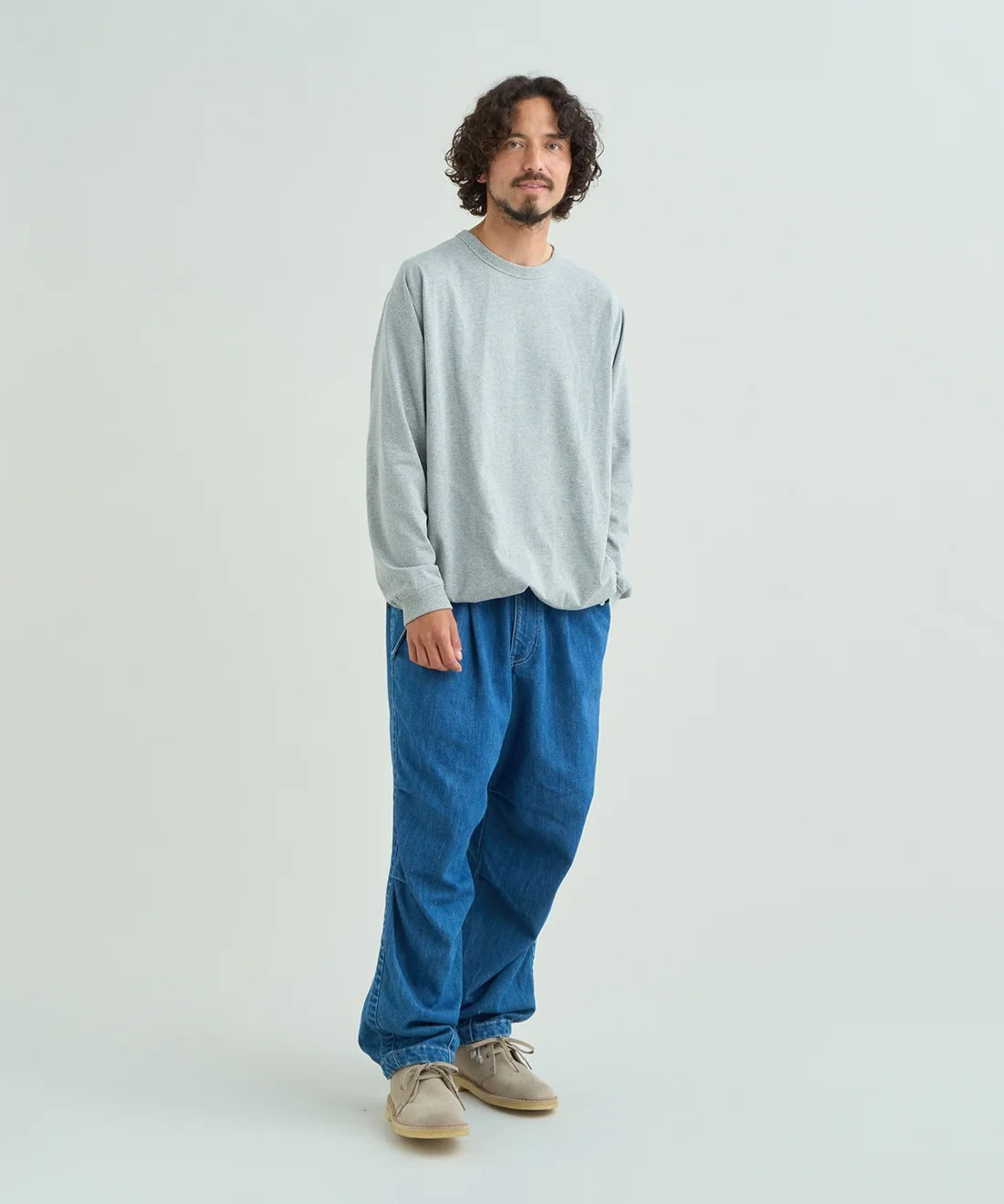NANGA / CORDURA DENIM RELAX EASY PANTS 丹寧寬鬆鬆緊長褲