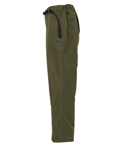 NANGA / WEAVING BELT DRY CHINO PANTS 內建織帶速乾錐形卡其褲