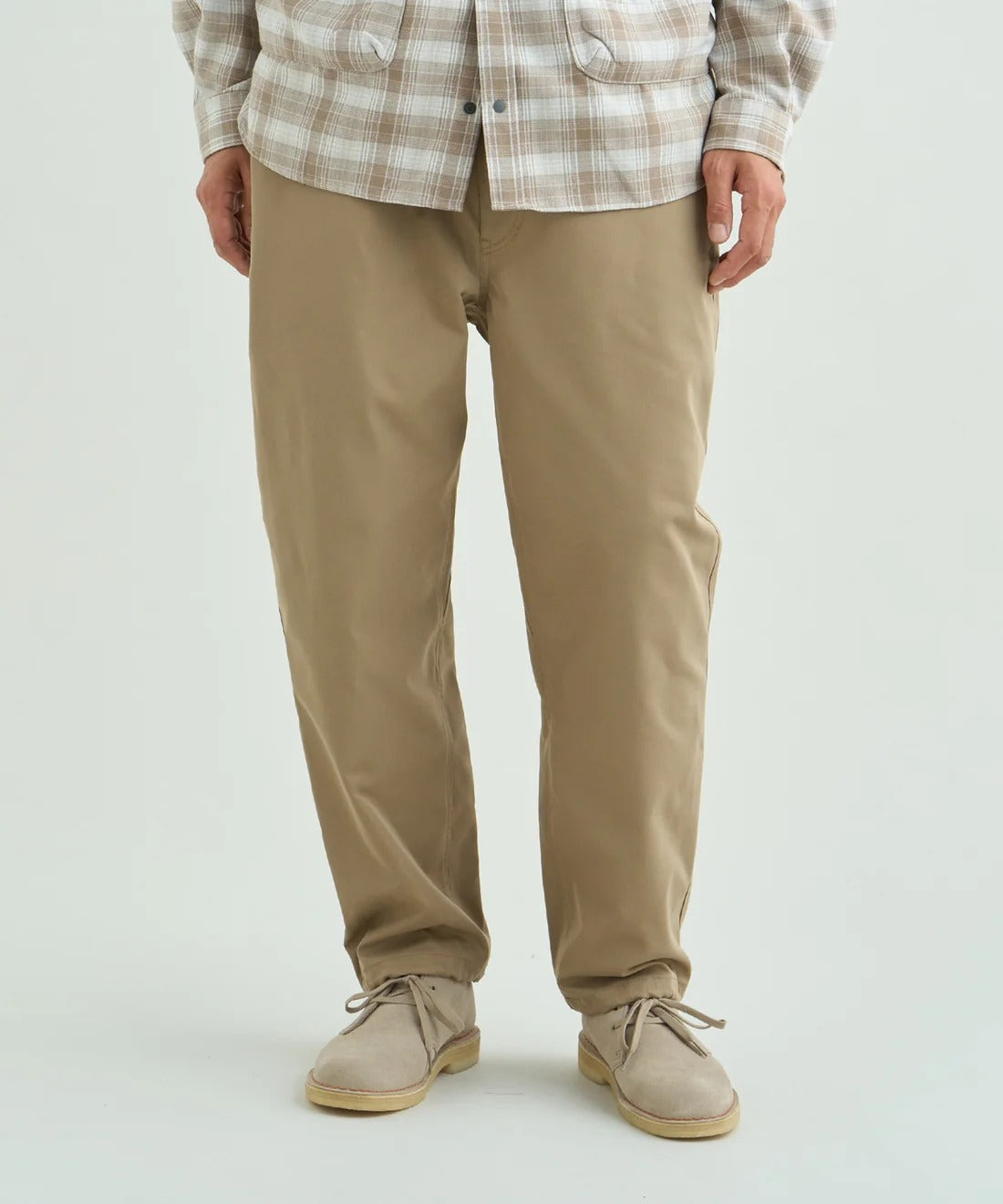 NANGA / WEAVING BELT DRY CHINO PANTS 內建織帶速乾錐形卡其褲