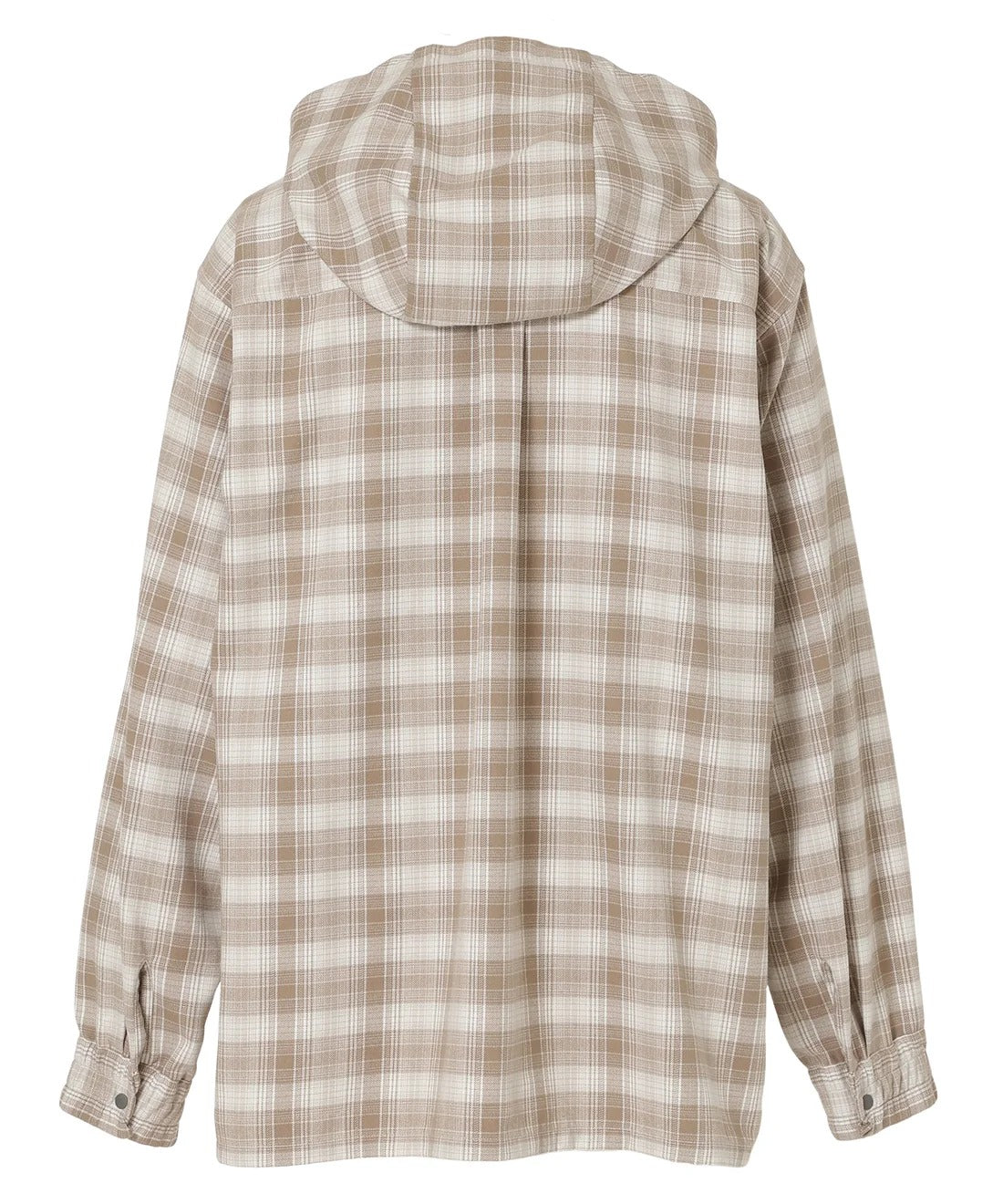 NANGA / GRID TARTAN FIELD HOOD SHIRT 格紋機能連帽野外襯衫