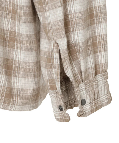 NANGA / GRID TARTAN FIELD HOOD SHIRT 格紋機能連帽野外襯衫