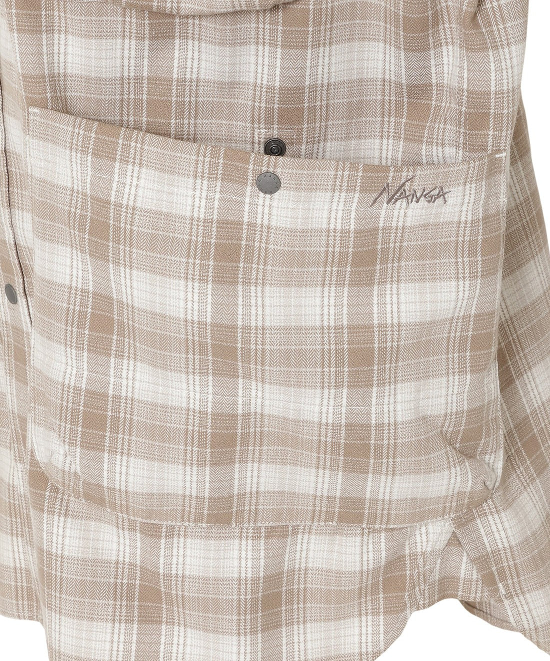 NANGA / GRID TARTAN CAMP SHIRT 格紋機能露營襯衫
