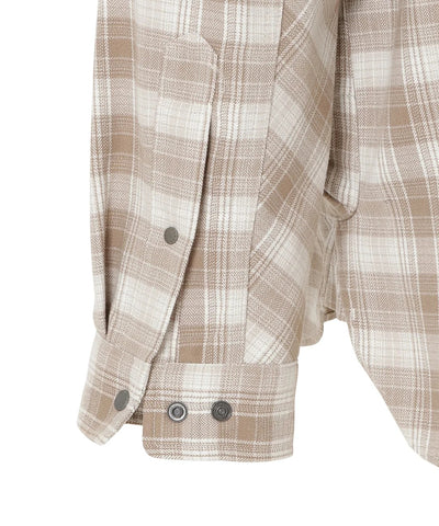 NANGA / GRID TARTAN CAMP SHIRT 格紋機能露營襯衫