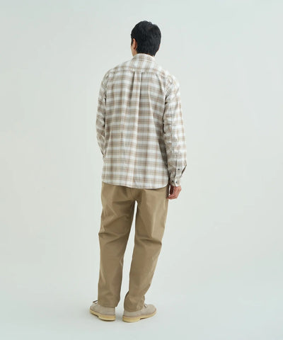 NANGA / GRID TARTAN CAMP SHIRT 格紋機能露營襯衫