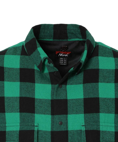 NANGA / BUFFALO CHECK W PK SHIRT 水牛格紋雙口袋工裝襯衫
