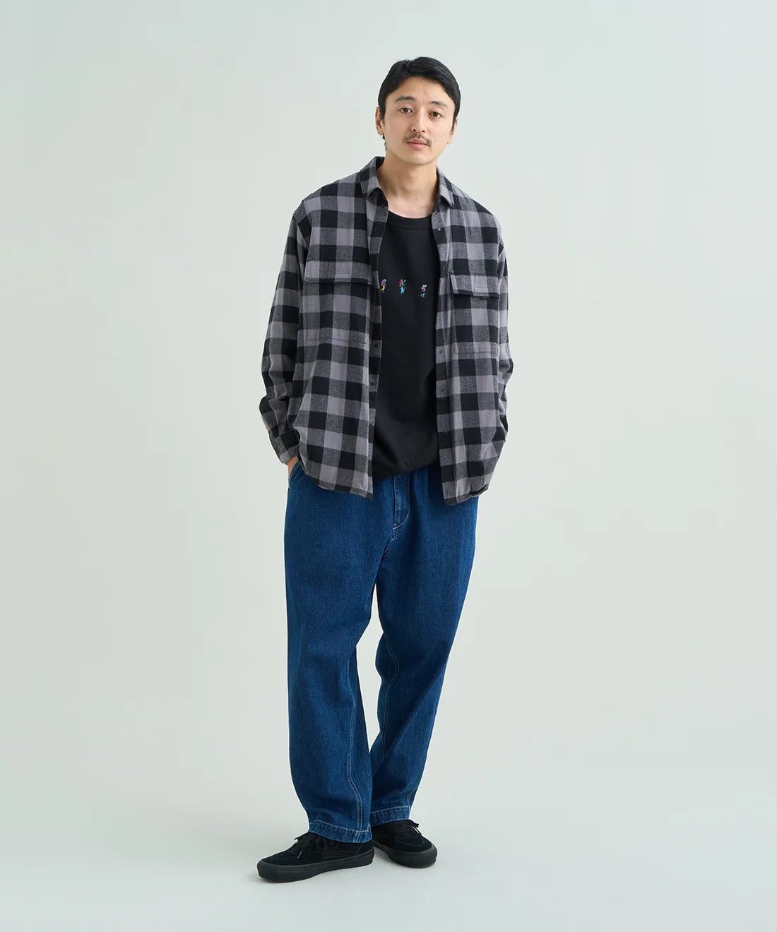 NANGA / BUFFALO CHECK W PK SHIRT 水牛格紋雙口袋工裝襯衫