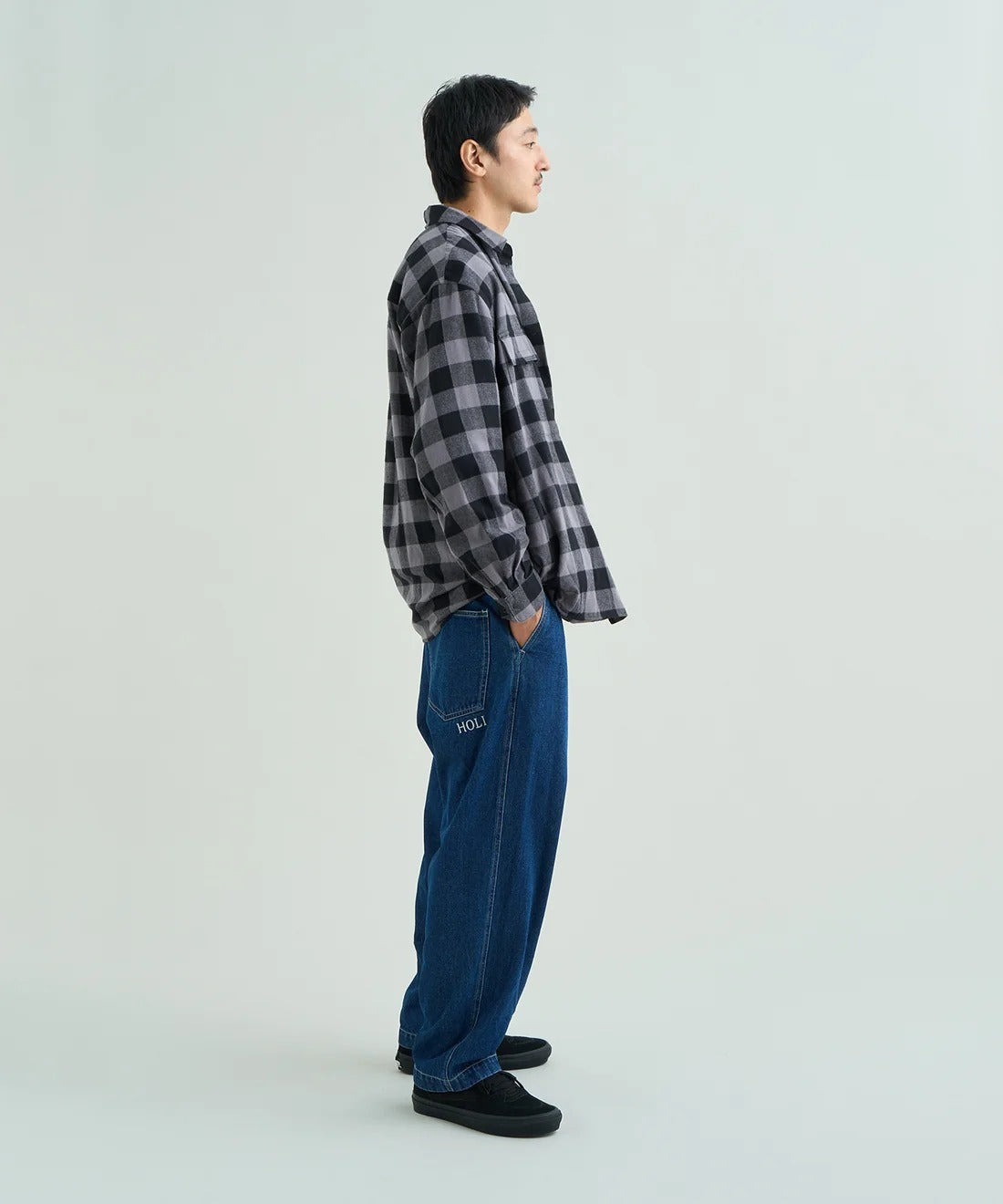 NANGA / BUFFALO CHECK W PK SHIRT 水牛格紋雙口袋工裝襯衫