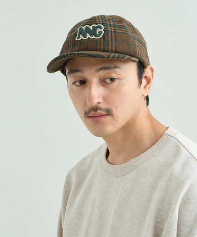 NANGA / SAXONY NNG LOGO CAP 薩克森毛混立體刺繡棒球帽