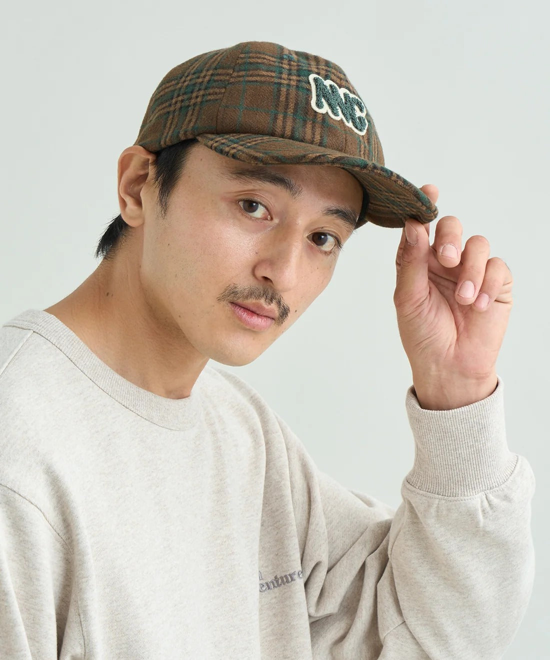 NANGA / SAXONY NNG LOGO CAP 薩克森毛混立體刺繡棒球帽