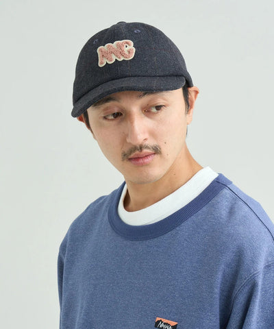 NANGA / SAXONY NNG LOGO CAP 薩克森毛混立體刺繡棒球帽