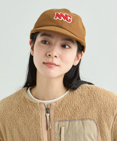 NANGA / SAXONY NNG LOGO CAP 薩克森毛混立體刺繡棒球帽