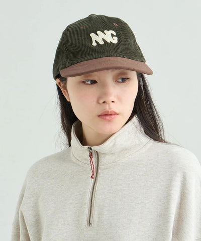 NANGA / CORDUROY NNG LOGO CAP 燈芯絨立體刺繡棒球帽