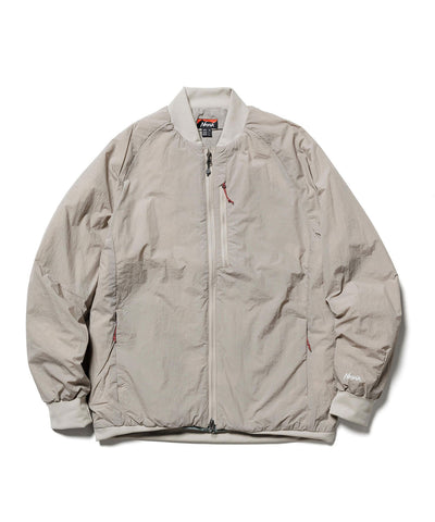 NANGA SOFT DOWN VARSITY BLOUSON(UNISEX) / 輕量軟羽絨 棒球外套
