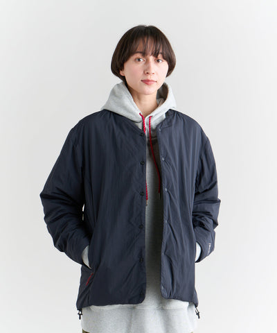 NANGA NO COLLAR SOFT DOWN CARDIGAN(UNISEX) / 無領輕量羽絨開襟外套