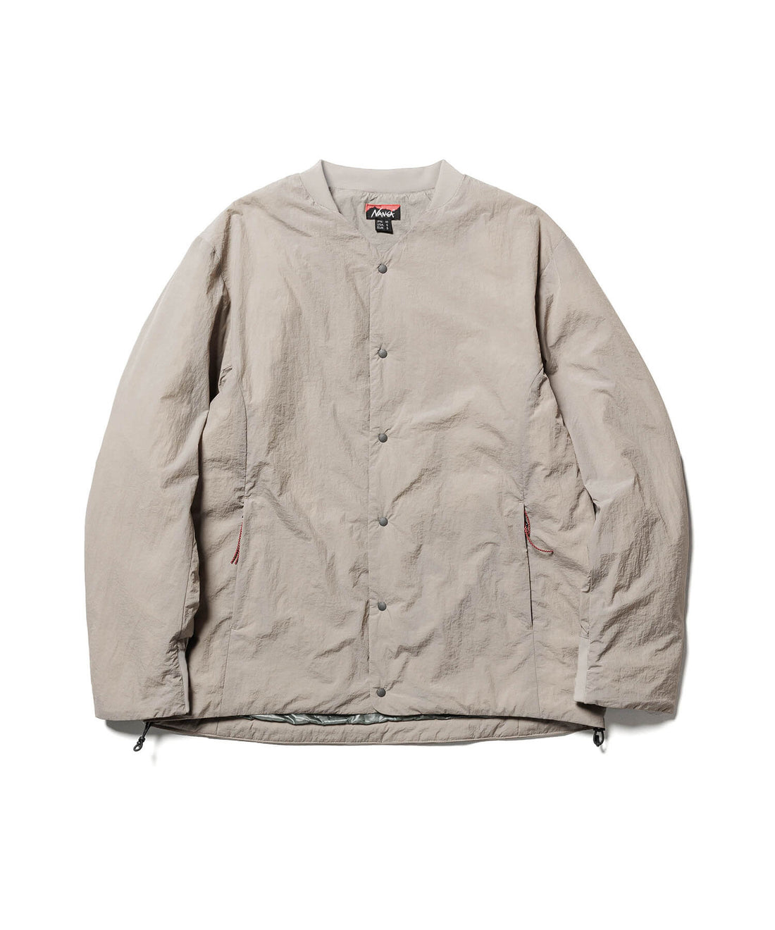NANGA NO COLLAR SOFT DOWN CARDIGAN(UNISEX) / 無領輕量羽絨開襟外套