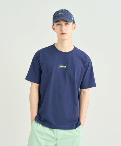 NANGA ECO HYBRID MT LOGO TEE / 山形標誌短袖T恤