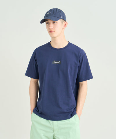 NANGA ECO HYBRID MT LOGO TEE / 山形標誌短袖T恤