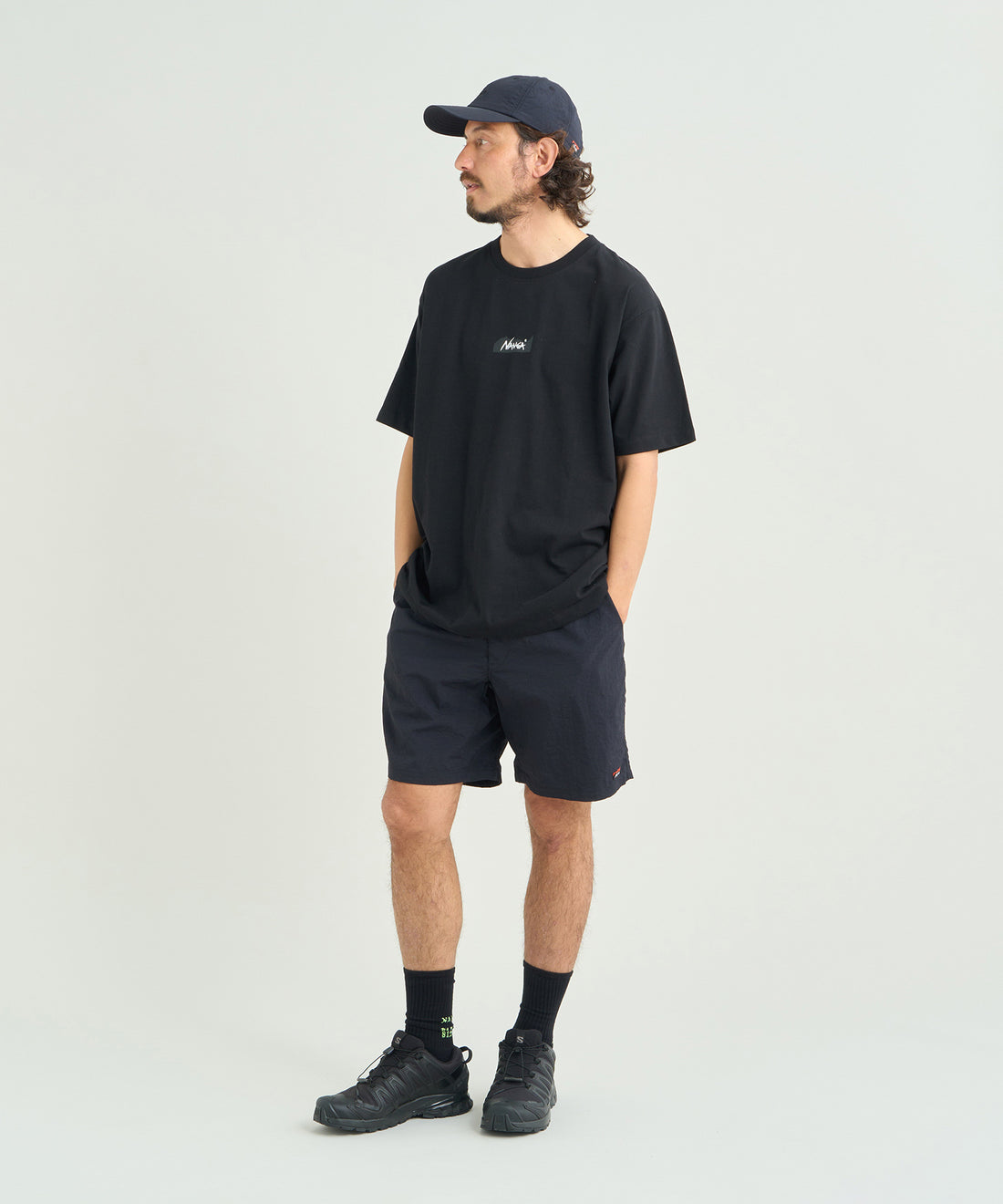 NANGA / NYLON TUSSER EASY SHORTS 輕量撥水尼龍機能短褲