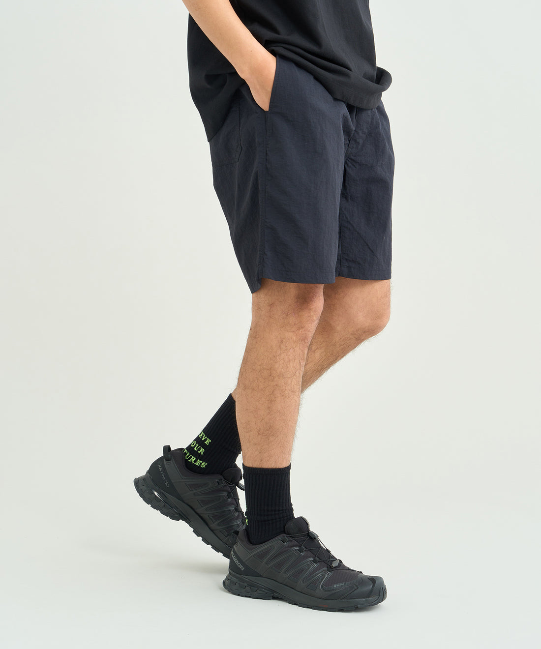 NANGA / NYLON TUSSER EASY SHORTS 輕量撥水尼龍機能短褲