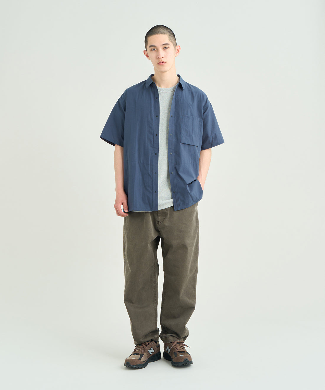 NANGA DotAir® COMFY S/S SHIRT / 高機能透氣 DotAir® 短袖襯衫